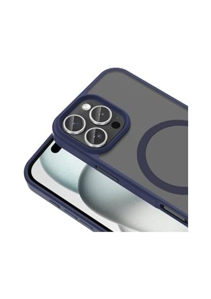 16 Pro Max ile Uyumlu Sio ile Uyumlu Şarj Özellikli Mat Kılıf – Siyah modelleri