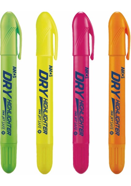 Fosforlu Jel Dry Hl 4'lü Poşet, Çok Renkli