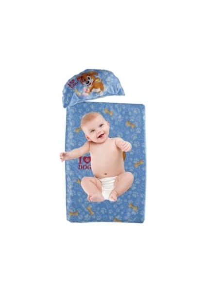 Poo-Poo Alt Açma Bezi Yastıklı Köpekli