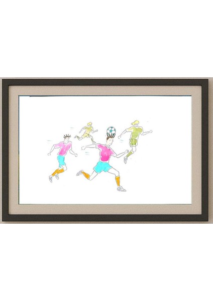 Zola Zli 35X25CM Orijinal Karikatür Tablo