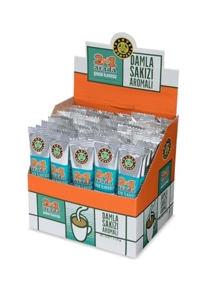 Kahve Dünyası 40'lı 2'si 1 Arada Damla Sakızı Aromalı Hazır Kahve fiyatları