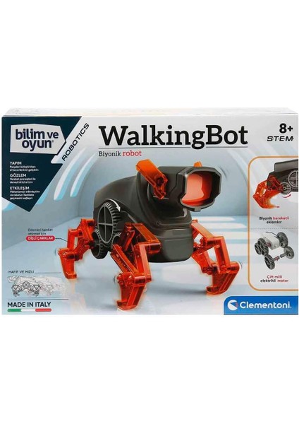 - 64441 - Laboratuvarı - Walkingbot, 40 Parça, 27.6 x 6 x 18.8 cm