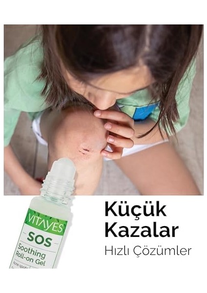 Vıtayes Sos Cilt Serumu - Akne ve Sivilce Önleyici, Siyah Nokta, Cilt Kızarıklığı, Kaşıntı, Sinek Böcek Isırması Karşıtı Onarıcı Çay Ağacı Yağı ve Provitamin B5 Serumu, Üçlü Ambalaj 30 ml modelleri