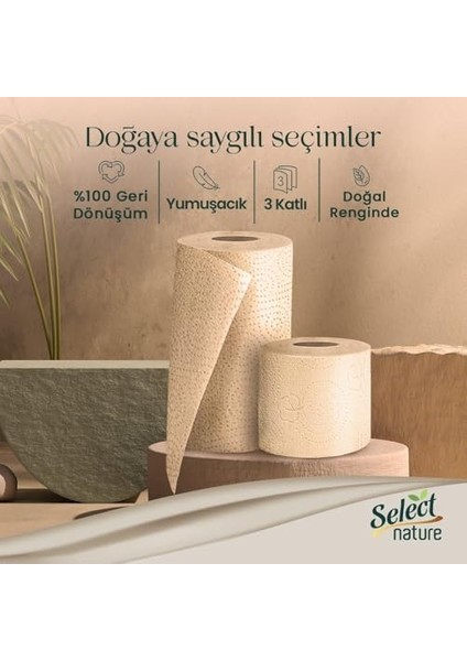 Select Nature 6'lı Havlu Kağıt