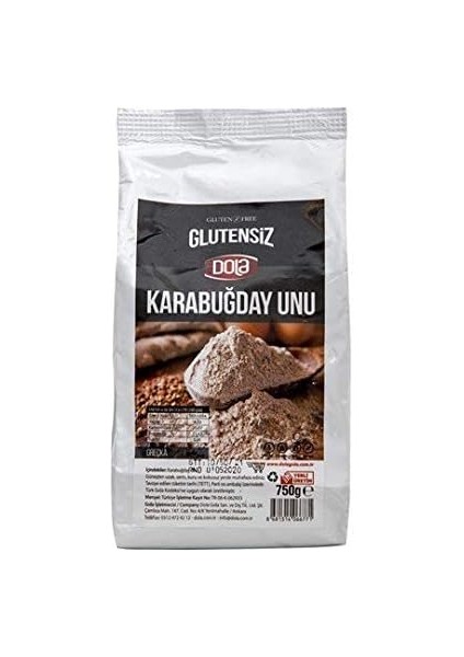 Dola Glutensiz Çiğ Karabuğday Unu 750 gr fiyatları