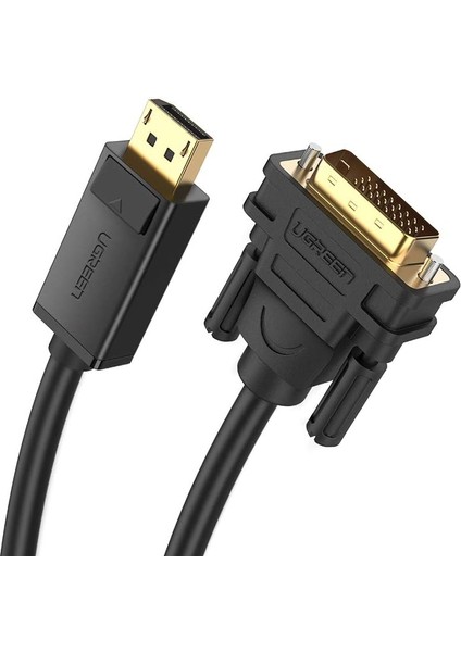 Display Port Erkek To DVI 24+1 Erkek Görüntü Aktarma Kablosu 2 Metre