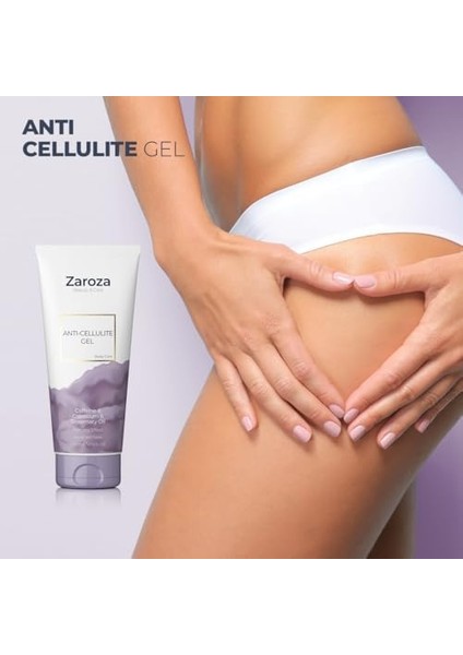 Zaroza Anti Selülit Jel Kafein & Capsicum & Biberiye Yağı 200 ml