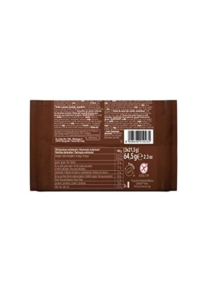Schar Twin Bar Glutensiz Çiftli Çikolata Bar 64,5 gr fiyatları