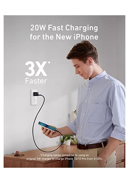 Anker 322 Usb-C To Usb-C 1.8m Şarj/data Kablosu, Beyaz, 60W Güç Destekli, A81F6 fiyatları