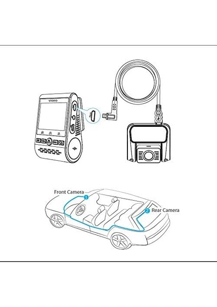 A129 Araç Kamerası Arka Kamera Bağlantı Kablosu - 8 Metre modelleri