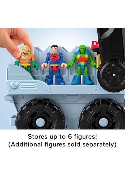 Imaginext Dc Super ™ Dönüşebilen Bat-Tank™ Imaginext Dc Super Dönüşebilen Bat-Tank ve Figürü, Işık ve Ses Efektleri HVY04 modelleri