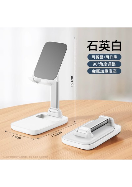 Yeni Cep Telefonu Tutucu Masaüstü Cep Telefonu Tutucu Tembel Adam Taşınabilir Katlanabilir Tablet Destek Standı (Yurt Dışından)