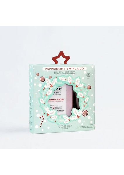 Voesh Pedi In A Box Deluxe 4 Adımlı Pedikür Seti Nane Şekeri