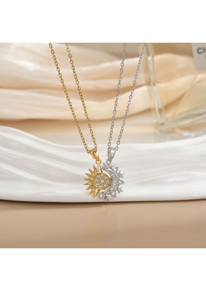 Yeni Titanyum Çelik Renk Kaybetmez Ruh Kolye Kadın Mizaç Basit Şanslı Çim Köprücük Kemiği Zinciri Niş Tasarım Kolye Takı (Yurt Dışından)