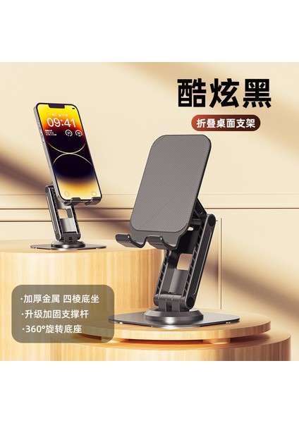 Yeni Cep Telefonu Tutucu Masaüstü Cep Telefonu Tutucu Tembel Adam Taşınabilir Katlanabilir Tablet Destek Standı (Yurt Dışından)