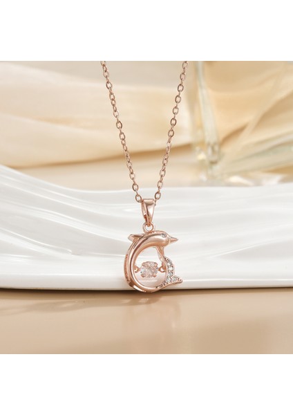 Yeni Titanyum Çelik Renk Kaybetmez Ruh Kolye Kadın Mizaç Basit Şanslı Çim Köprücük Kemiği Zinciri Niş Tasarım Kolye Takı (Yurt Dışından)