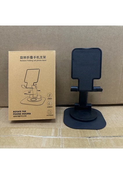 Yeni Cep Telefonu Tutucu Masaüstü Cep Telefonu Tutucu Tembel Adam Taşınabilir Katlanabilir Tablet Destek Standı (Yurt Dışından)