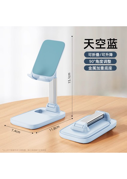 Yeni Cep Telefonu Tutucu Masaüstü Cep Telefonu Tutucu Tembel Adam Taşınabilir Katlanabilir Tablet Destek Standı (Yurt Dışından)