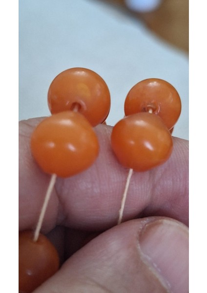 Antik Orjinal Miske Tesbih 12X12 mm Alman ürünü fiyatları