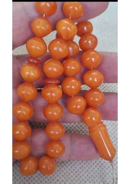 Antik Orjinal Miske Tesbih 12X12 mm Alman ürünü fırsatları