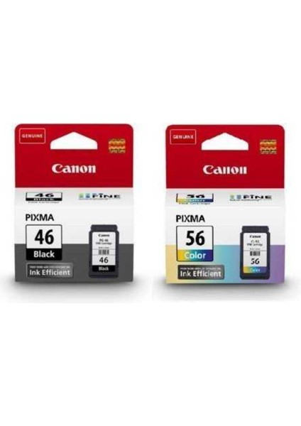 Pg-46 /cl-56 Pixma E404/E414/E464/E484 Siyah ve Renkli Kartuş indirimleri