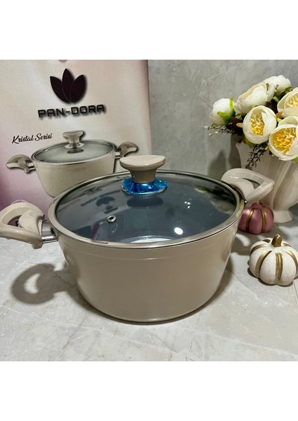 Pan-Dora Swiss Crystal 24CM Derin Tencere modelleri