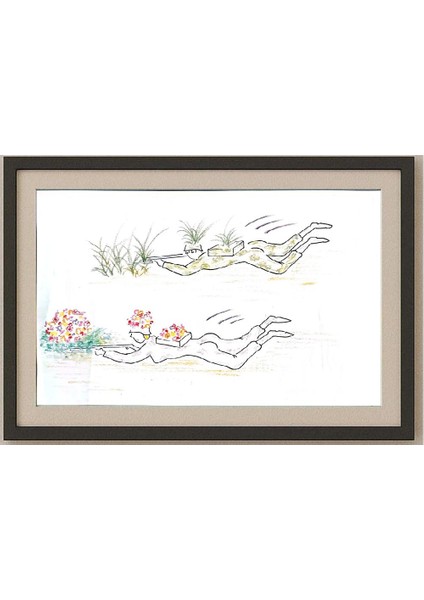 Zola Zli 35X25CM Orijinal Karikatür Tablo