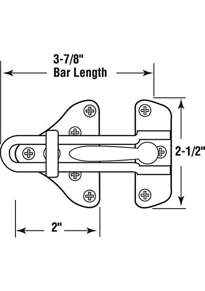 U 11317 Swing Bar Kapı, Yüksek Aux Kilidi, Klasik Kaplama, Tekli Paket fiyatları