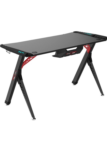 Profesyonel Rgb Oyuncu Masası Ateş Serisi