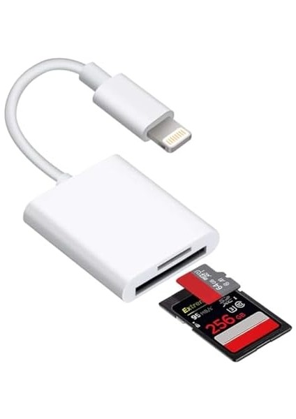 Lightning Girişli 11 12 13 14 Uyumlu Kart Okuyucu Sd Kart Adaptörü Tf Kart Okuyucu Disk Adaptörü Mobil Kart Okuyucu Hızlı Aksesuarları Bağlayın - (S101 - Lightning) modelleri