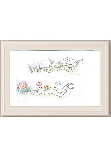 Zola Zli 35X25CM Orijinal Karikatür Tablo fırsatları