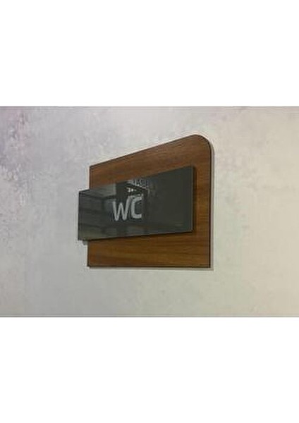 Luxury Serisi Ahşap Görünümlü Kapı İsimliği fırsatları