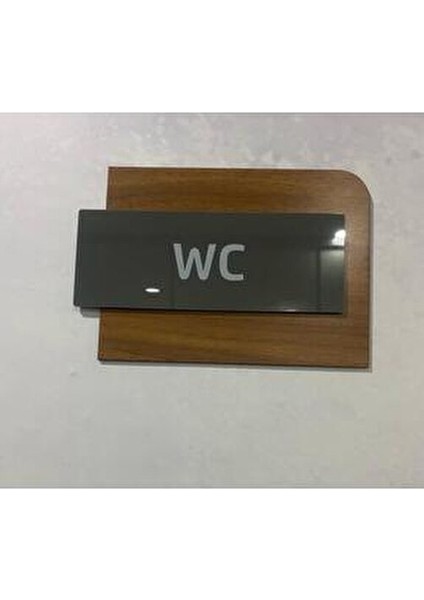 Luxury Serisi Ahşap Görünümlü Kapı İsimliği indirimleri