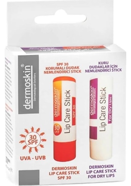 Dermoskin Dudak Nemlendirici Stick Spf 30 Hediyeli Paket 1 Paket (1 x 3.5 Ml)