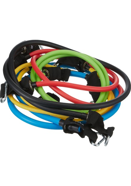 Avessa Direnç Lastiği Seti, 10 Parça, 4 Farklı Direnç Seviyesi, Taşıma Çantalı, ACS-400