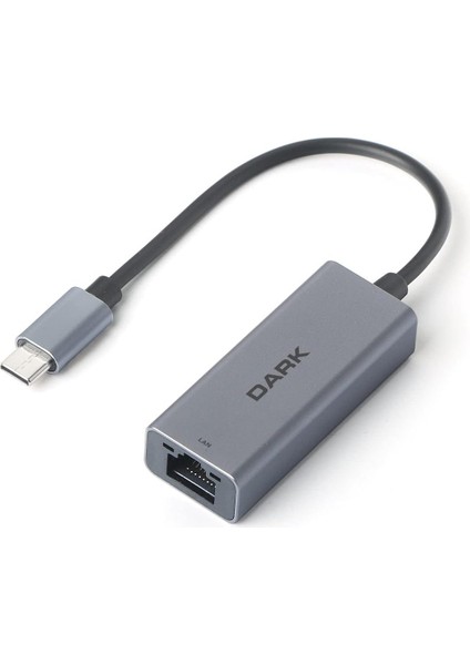 USB 3,1 Type-C To 10/100 Lan Ethernet Adaptör (DK-NT-U31LAN), Beyaz