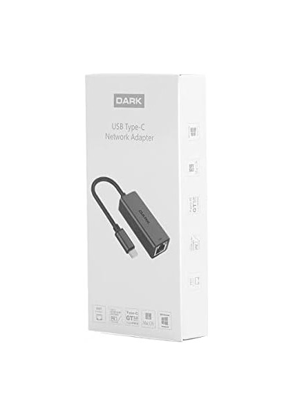 USB 3,1 Type-C To 10/100 Lan Ethernet Adaptör (DK-NT-U31LAN), Beyaz fiyatları