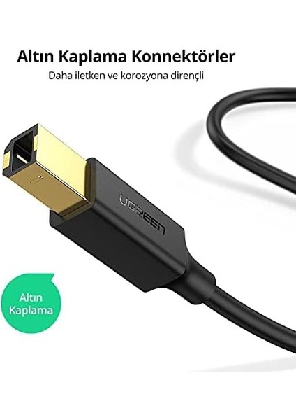 USB Den Usb-B Ye Yazıcı Tarayıcı Kablosu, 1 Metre modelleri