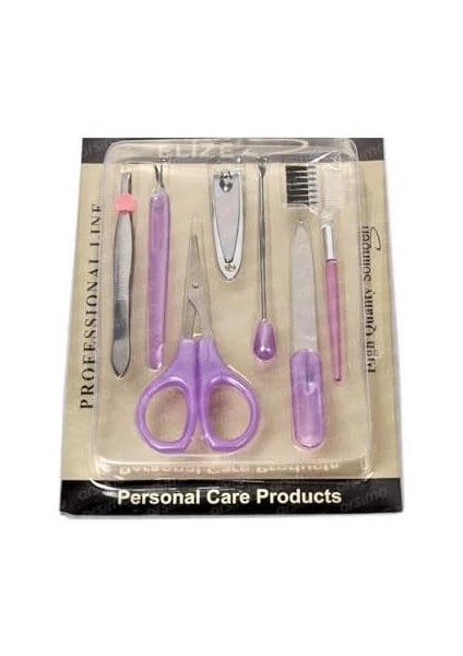 Arsimo 7'li Kişisel Bakım Seti | 7 Parça Manikür Pedikür Kaş Makyaj Kişisel Bakım Seti fiyatları