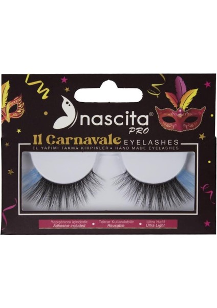 Nascita Carnavale Serisi Renkli Takma Kirpik - 129