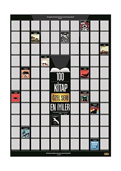 Özel Seri Kazıkazan 100 Kitap Posteri fiyatları