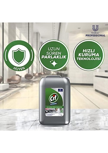 Cif Profesyonel Genel Yüzey Temizleyici Çok Amaçlı Genel Yüzey Temizleyici 10 L fiyatları