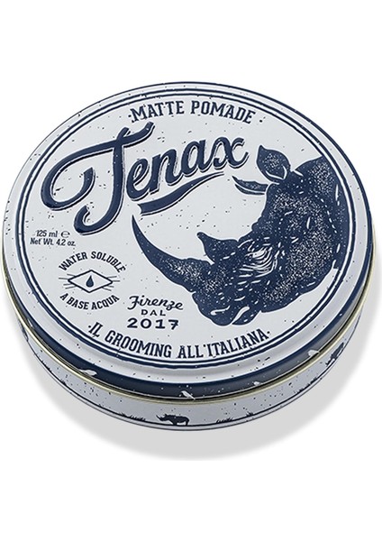 Tenax Saç Şekillendirici Pomade, Mat (125 Ml)