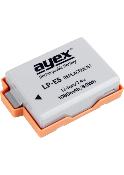 Lp-E5 Batarya 500D 450D 1000D Için