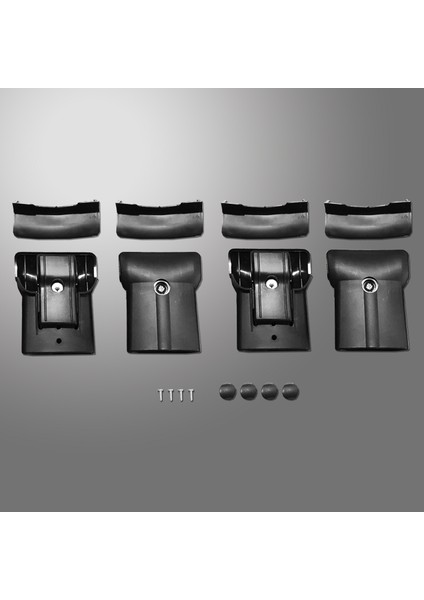 Jeep Renegade (BU) 2014 ve Sonrası ile Uyumlu FLY Model Ara Atkı Tavan Barı Gri 2 Adet fırsatları