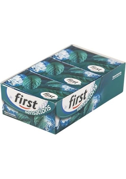 First Sensations Keskin Nane Aromalı Sakız 27 gr - 12 Adet