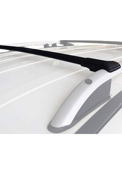 Citroen Grand C4 Picasso 2007-2012 Arası ile Uyumlu FLY Model Ara Atkı Tavan Barı Siyah 2 Adet