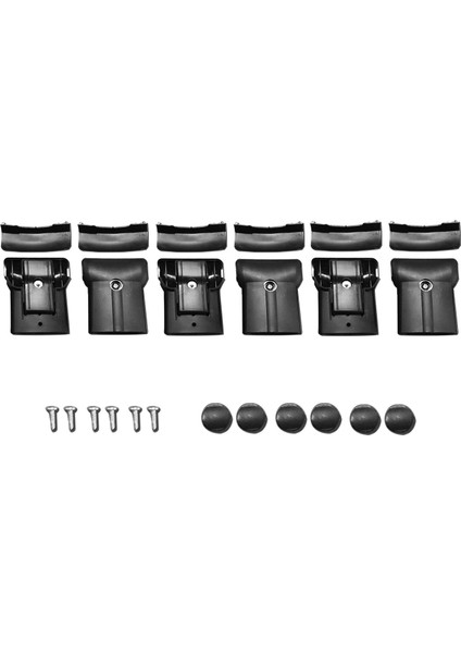 Citroen Jumpy 3 (K0) Space Tourer 2017 ve Sonrası ile Uyumlu FLY Model Ara Atkı Tavan Barı Gri 3 Adet indirimleri