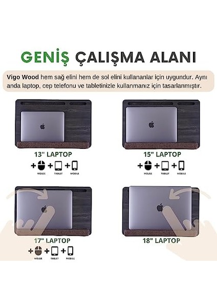 - LS021 15,6" ve 17,3" Laptop Sehpası modelleri