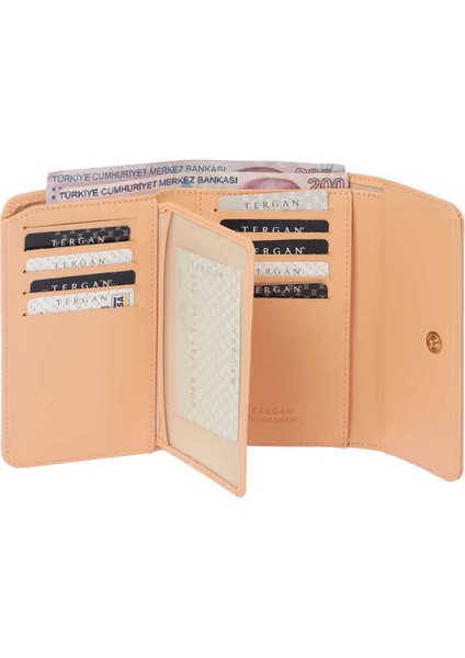 Pudra Hakiki Deri Kadın Cüzdan - S1CB00005730-T3K